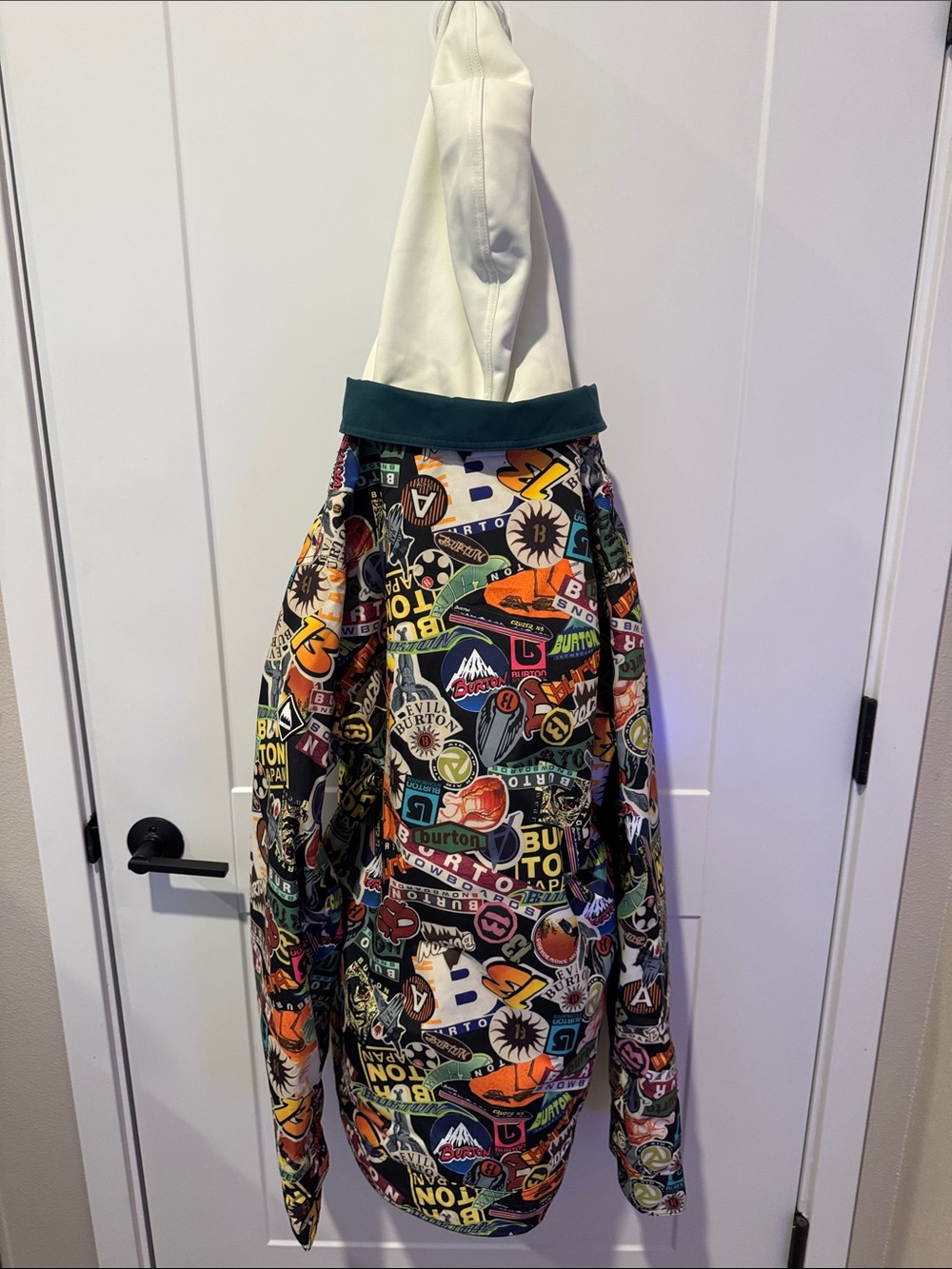 Burton Multicolor Sticker-Print Snowboard Jacket - Picture 5 of 5